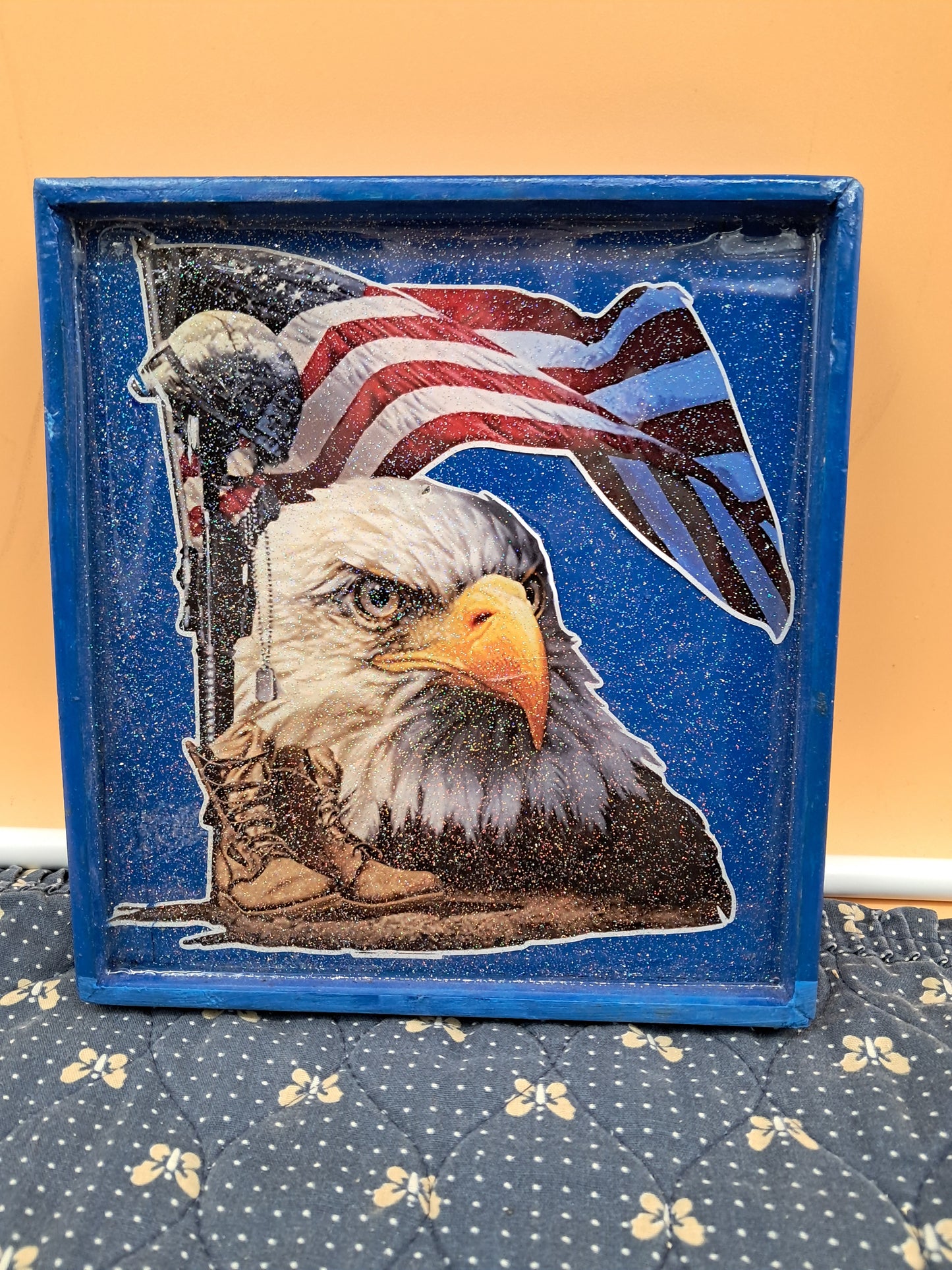 Wall mounted Patrotic Picture