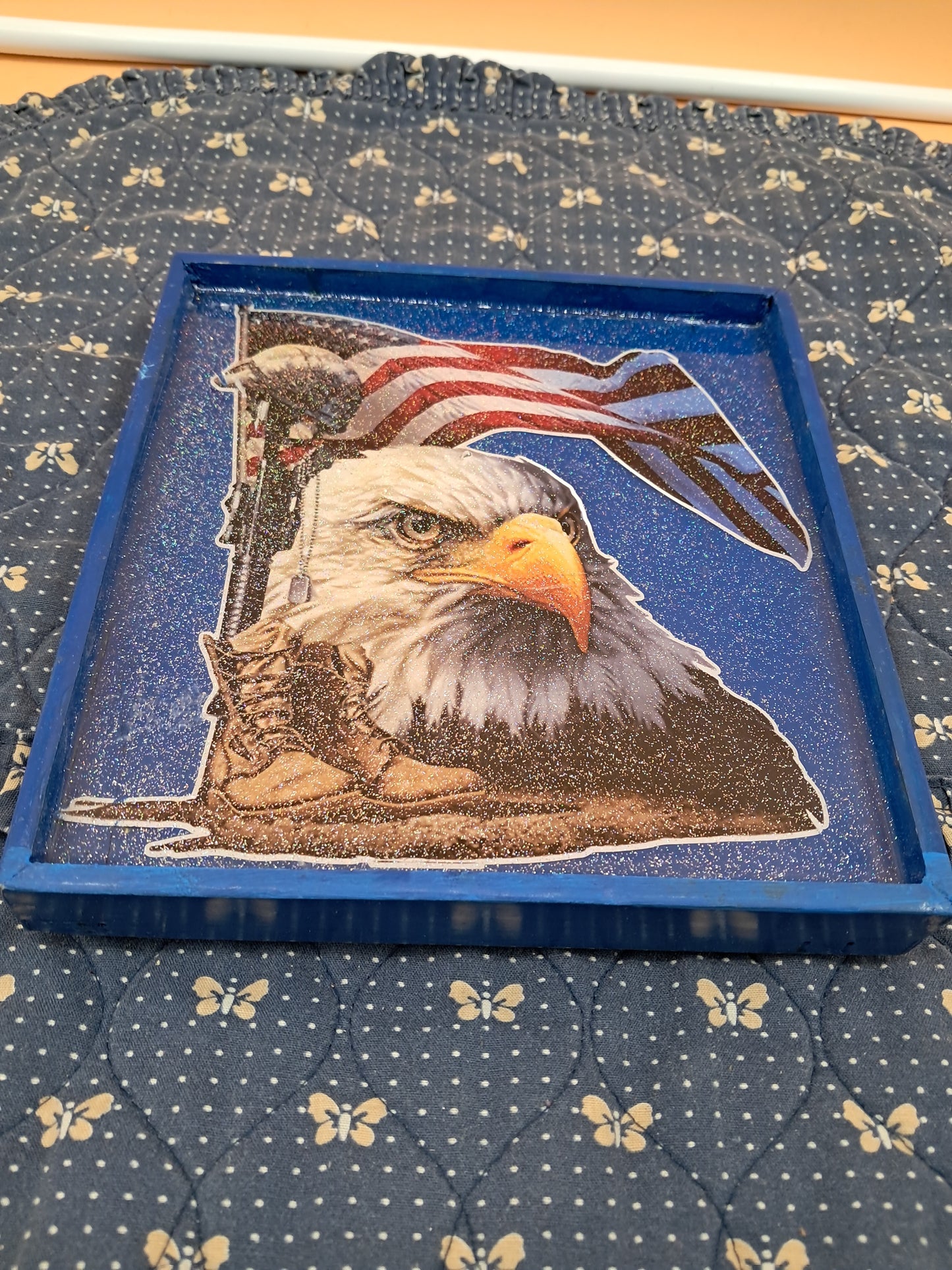 Wall mounted Patrotic Picture
