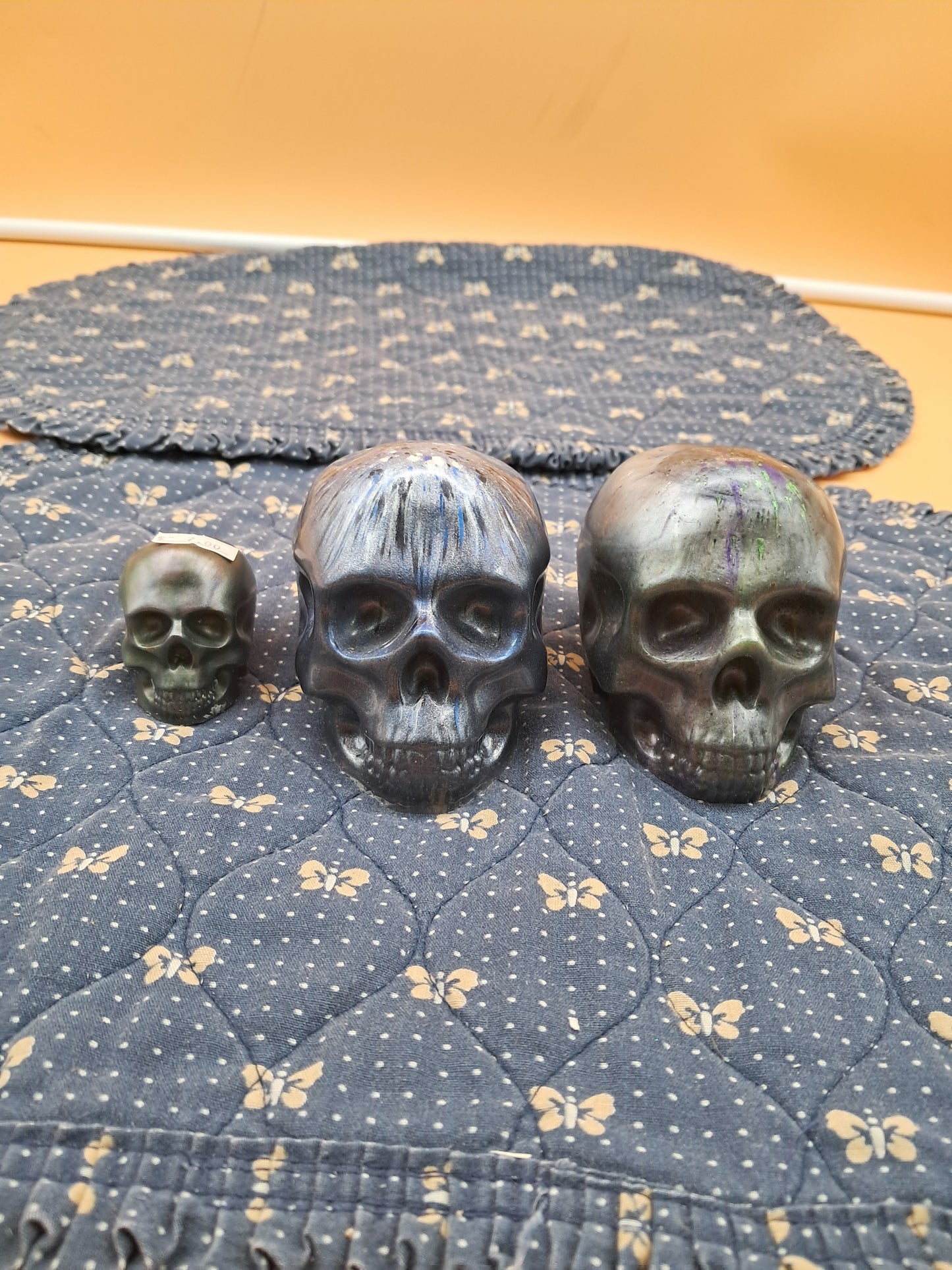 Epoxy Resin Skull Family