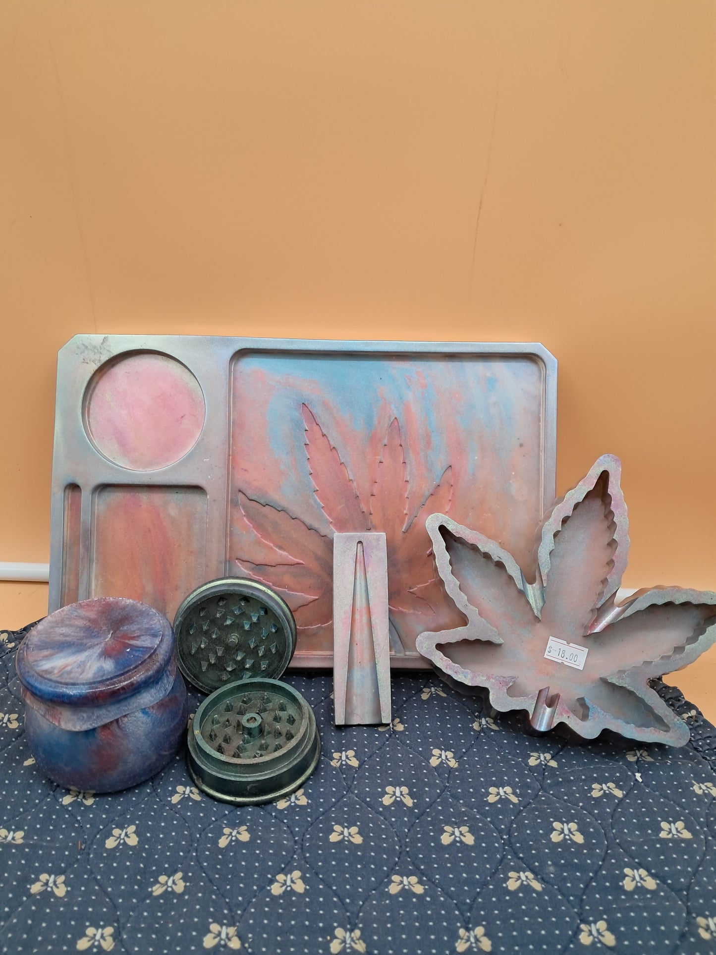 Tobacco Enthusiasts Rolling Tray Bundle