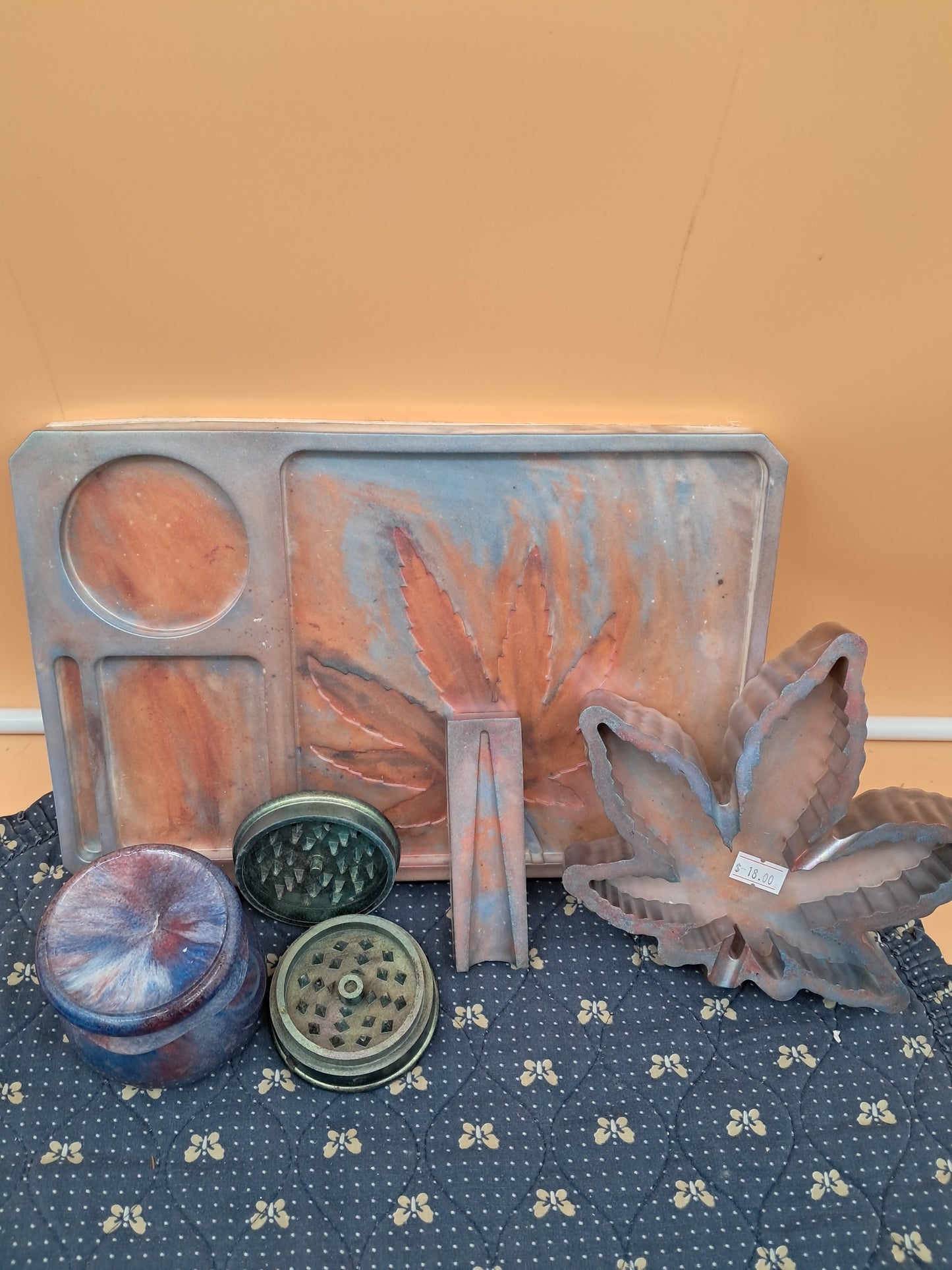 Tobacco Enthusiasts Rolling Tray Bundle