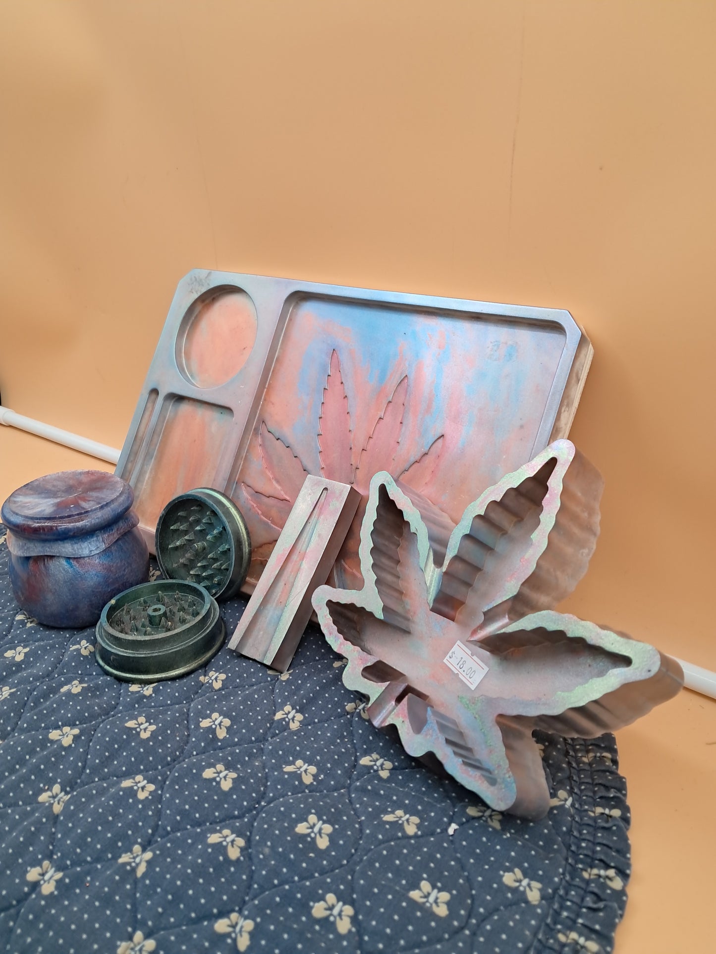 Tobacco Enthusiasts Rolling Tray Bundle