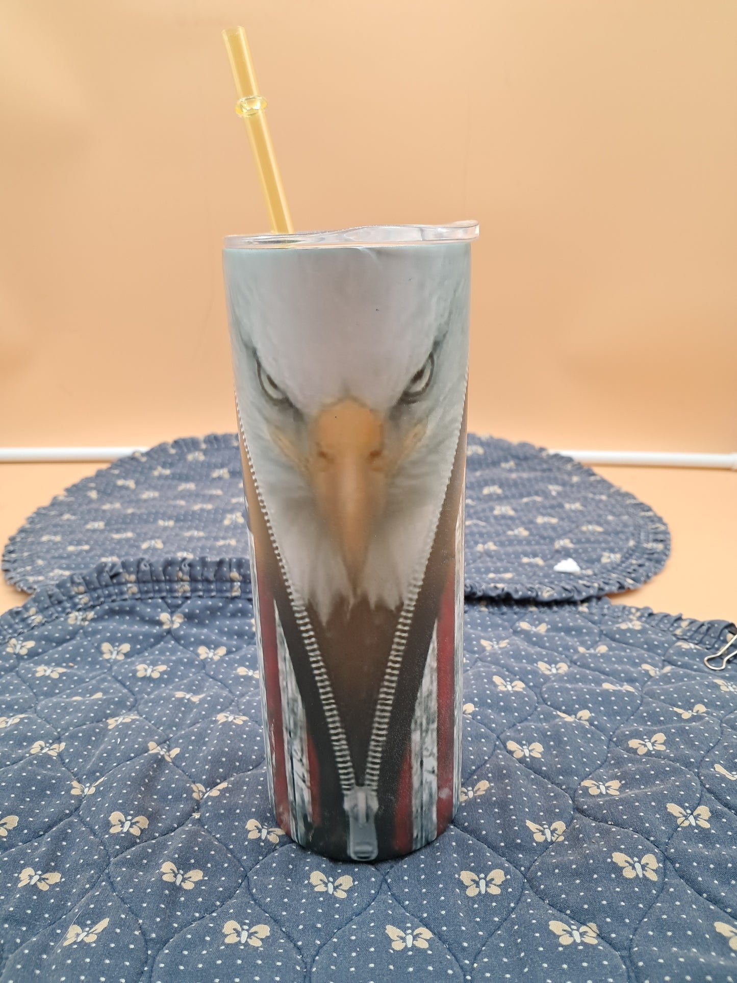 Eagle Flag Patrotic 20 Oz Tumbler