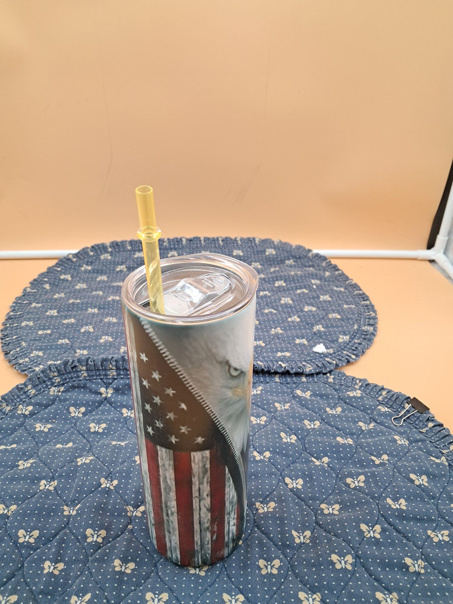 Eagle Flag Patrotic 20 Oz Tumbler