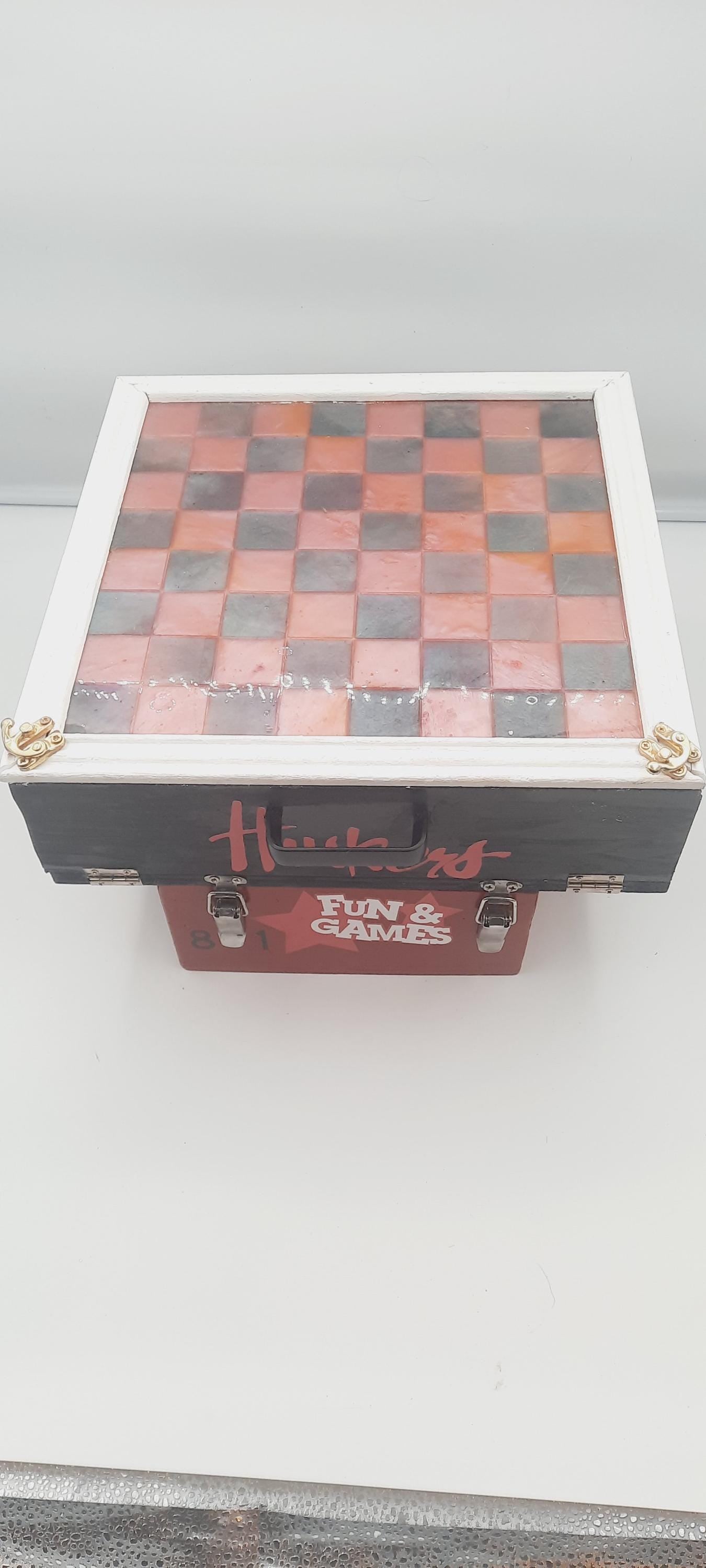 Husker Themed 8 in 1 Multi Game Box,Toy,Puzzle,cards and more Party Game Box