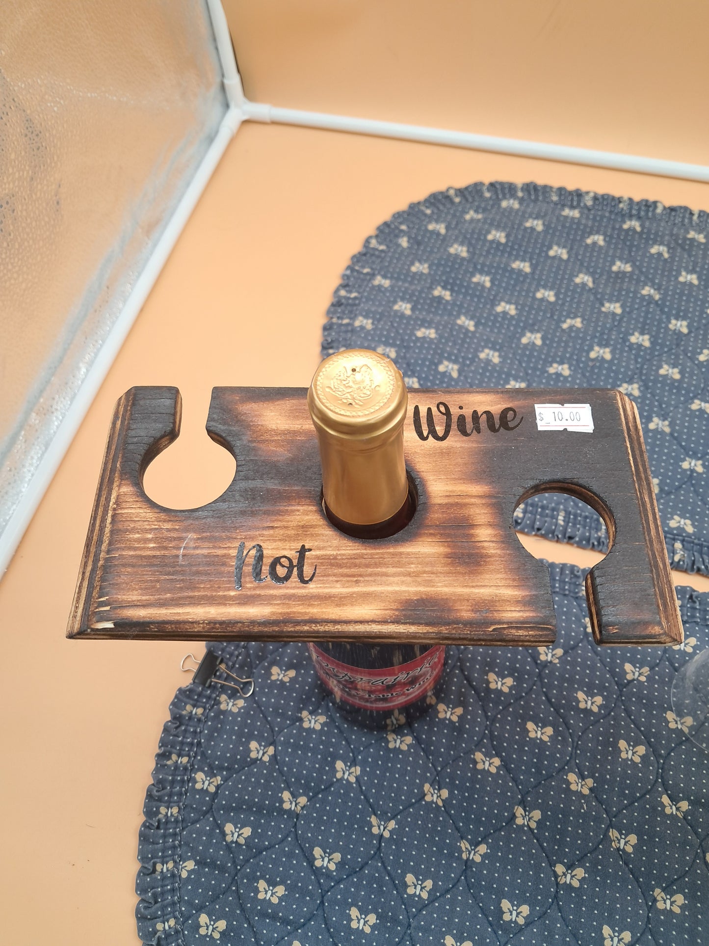 Customizable Wine Bottle & Stramware