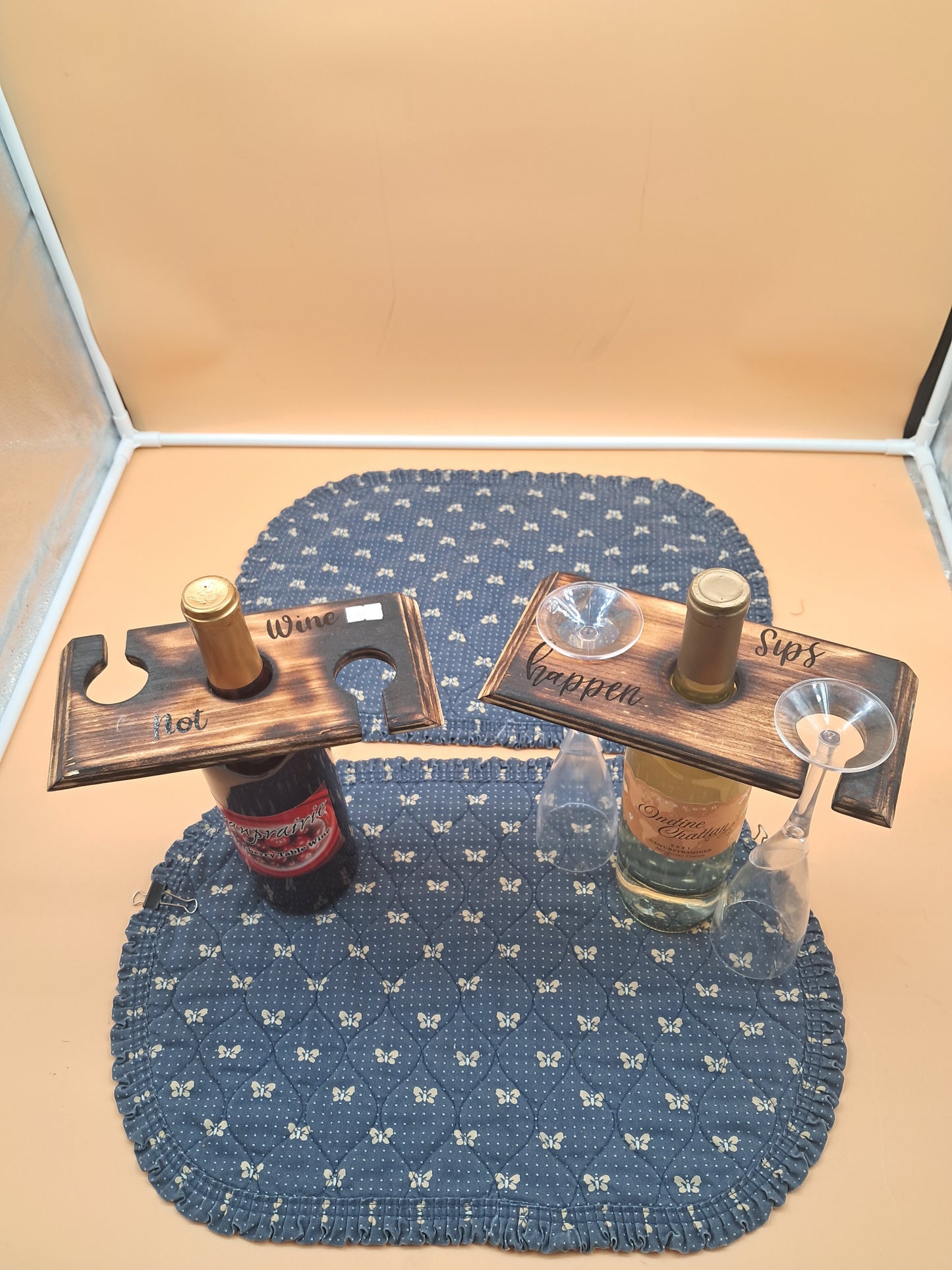 Customizable Wine Bottle & Stramware