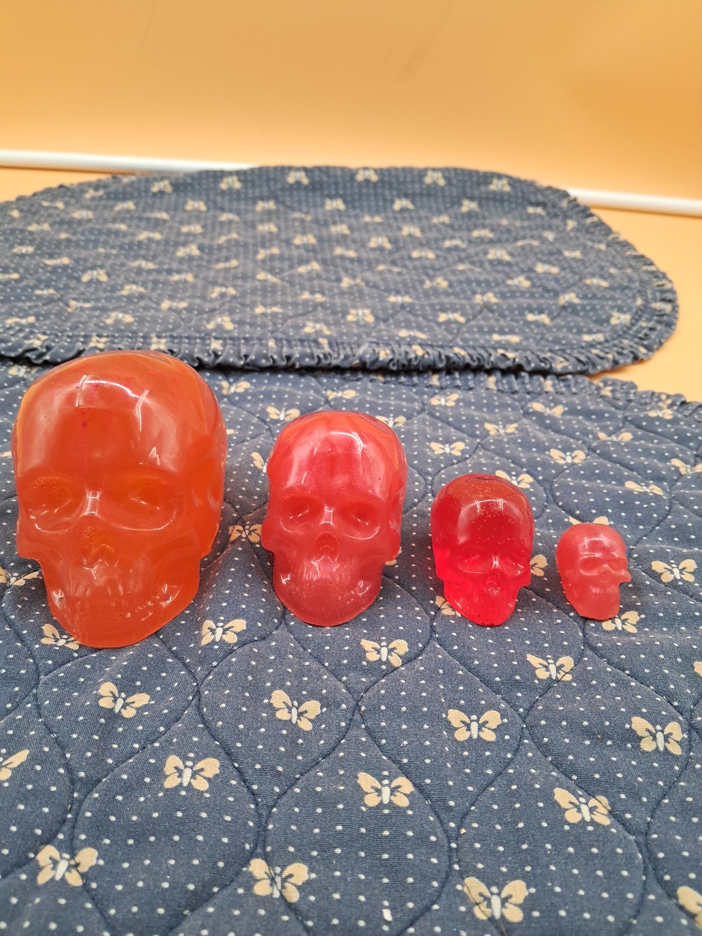 Epoxy Resin Skull Family