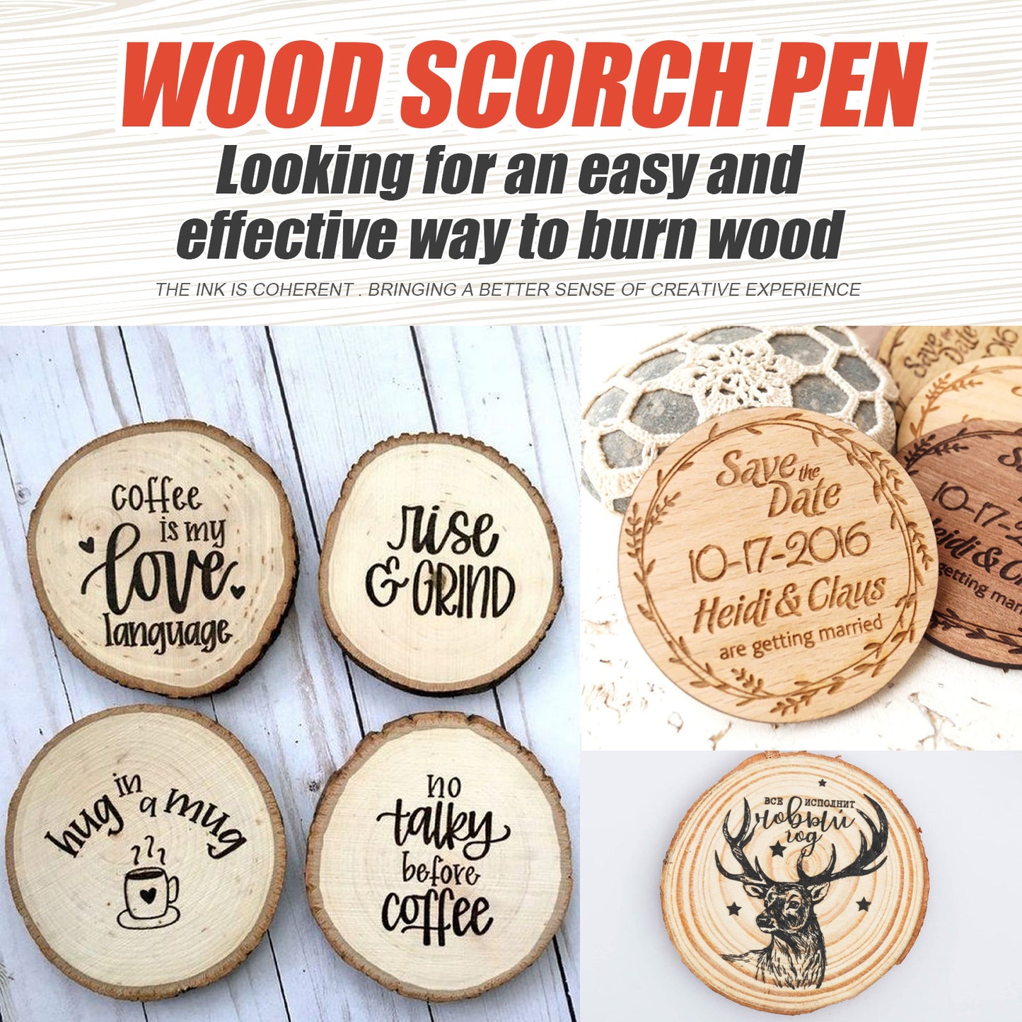 Wood Burning Pen Custom Wood Mark
