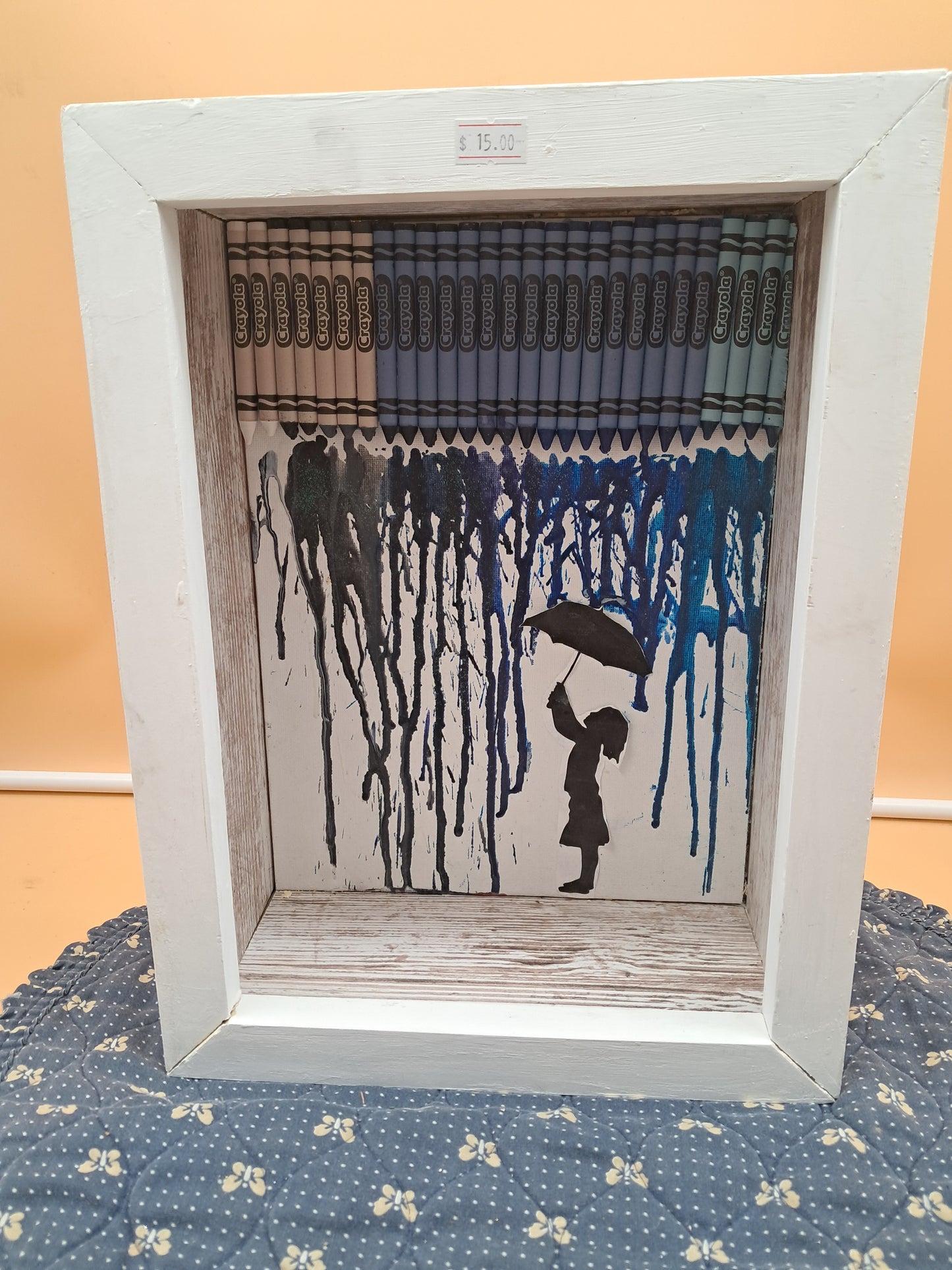 Singing in the rain Shadow Box Memory Wax Rain