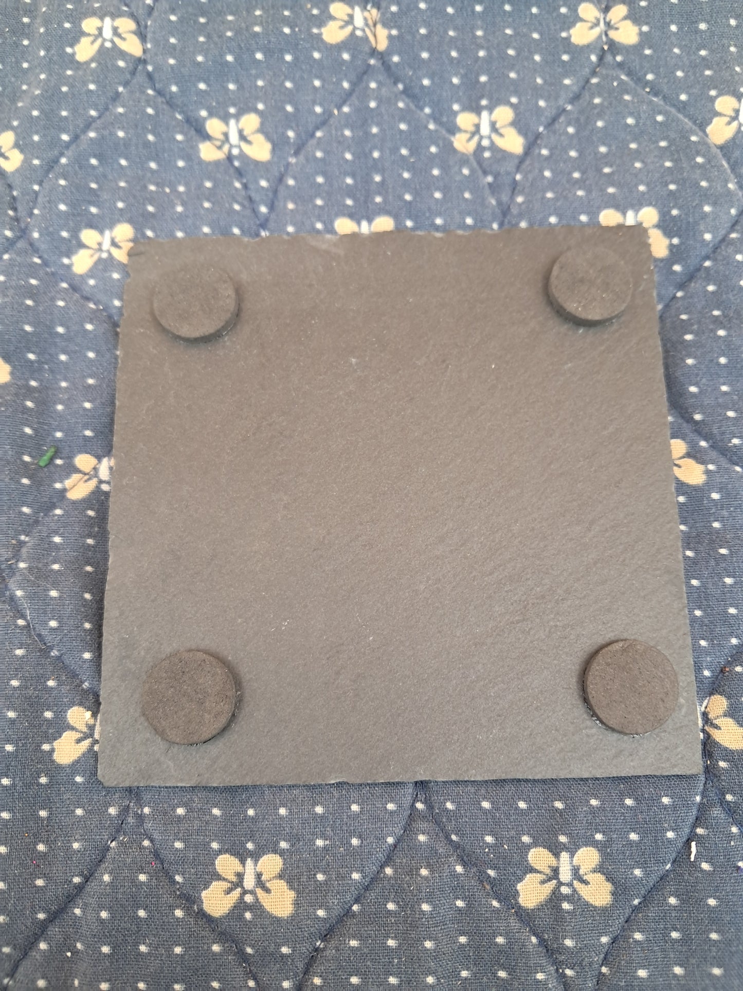 Faith Family Freedom 4x4 Engraved Slate Costers Det of 4