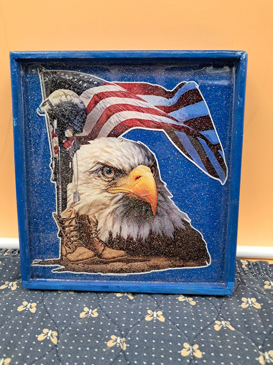 Wall mounted Patrotic Picture