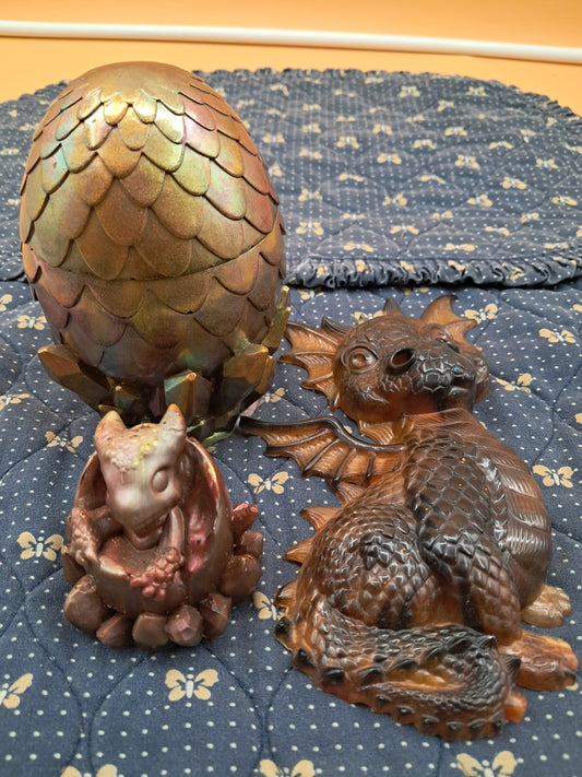 3 piece set Dragon