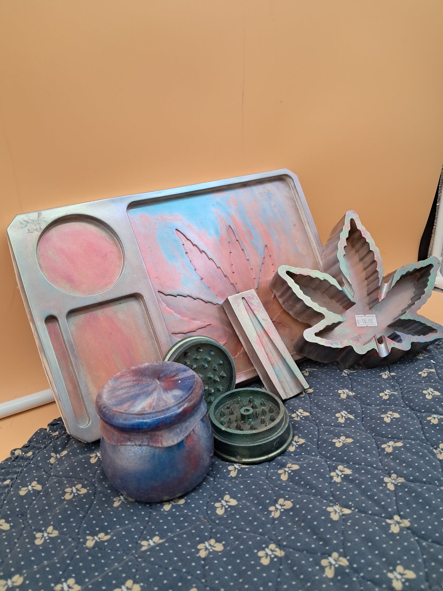 Tobacco Enthusiasts Rolling Tray Bundle