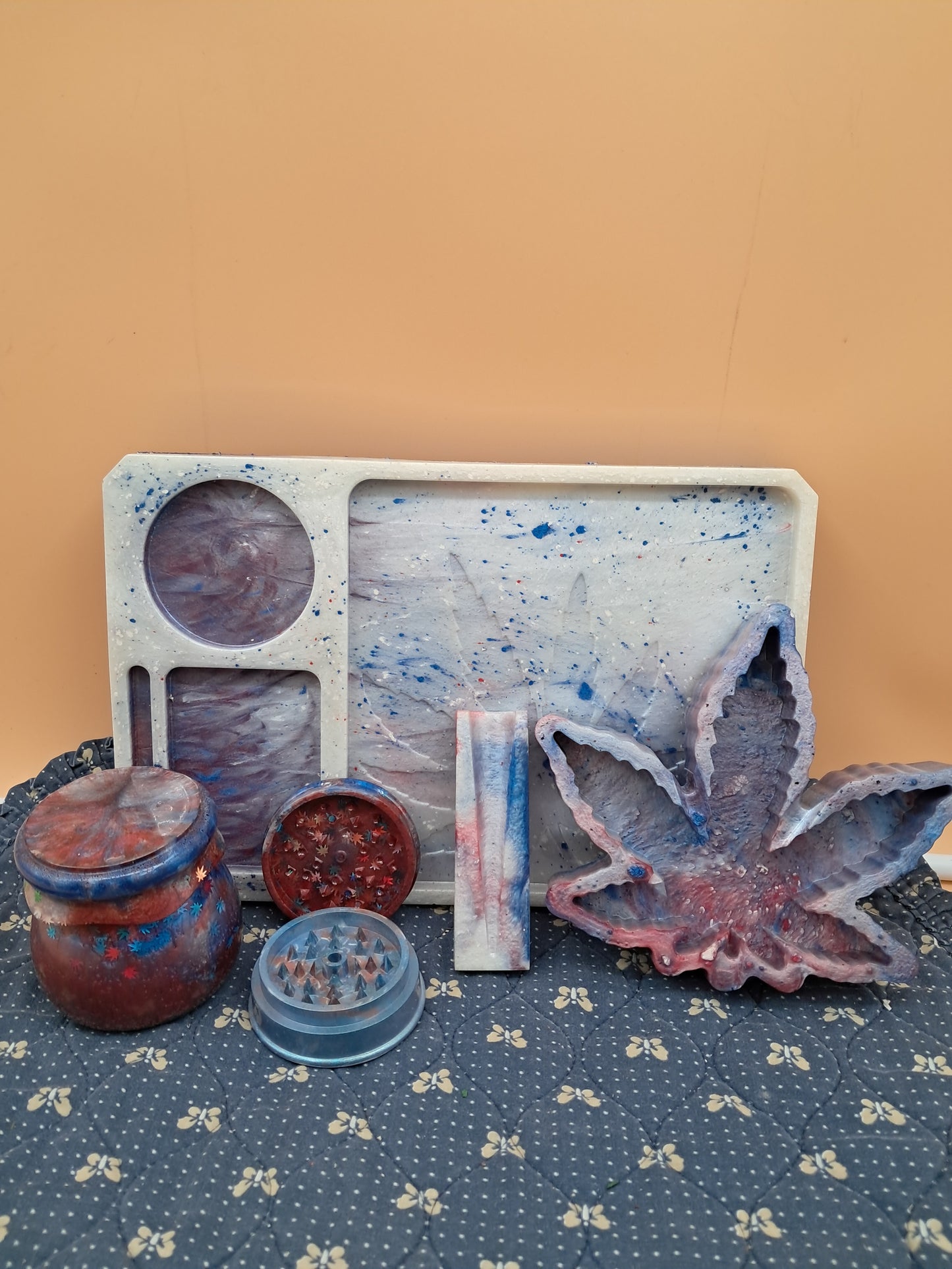 Tobacco Enthusiasts Rolling Tray Bundle