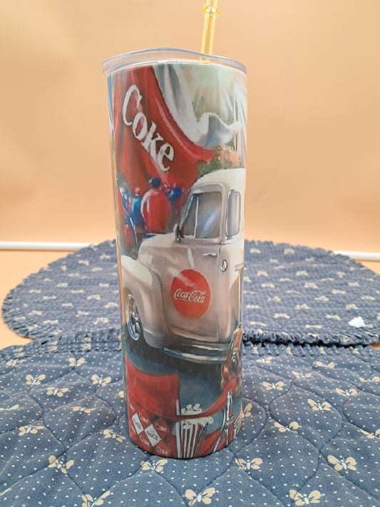 Coke Custom 20 Oz Tumbler