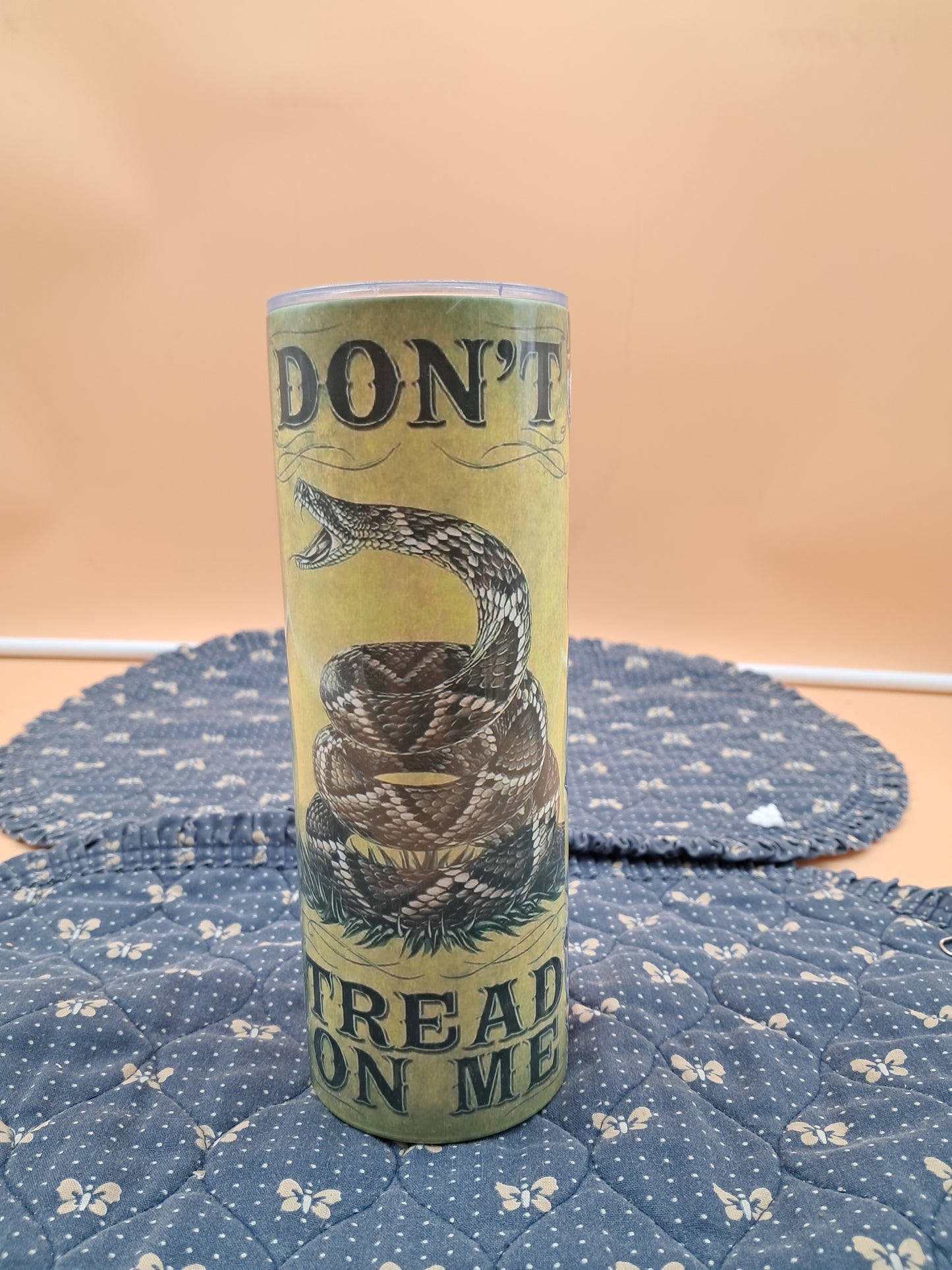 Don't Tread On Me Custom 20 Oz Tumbler