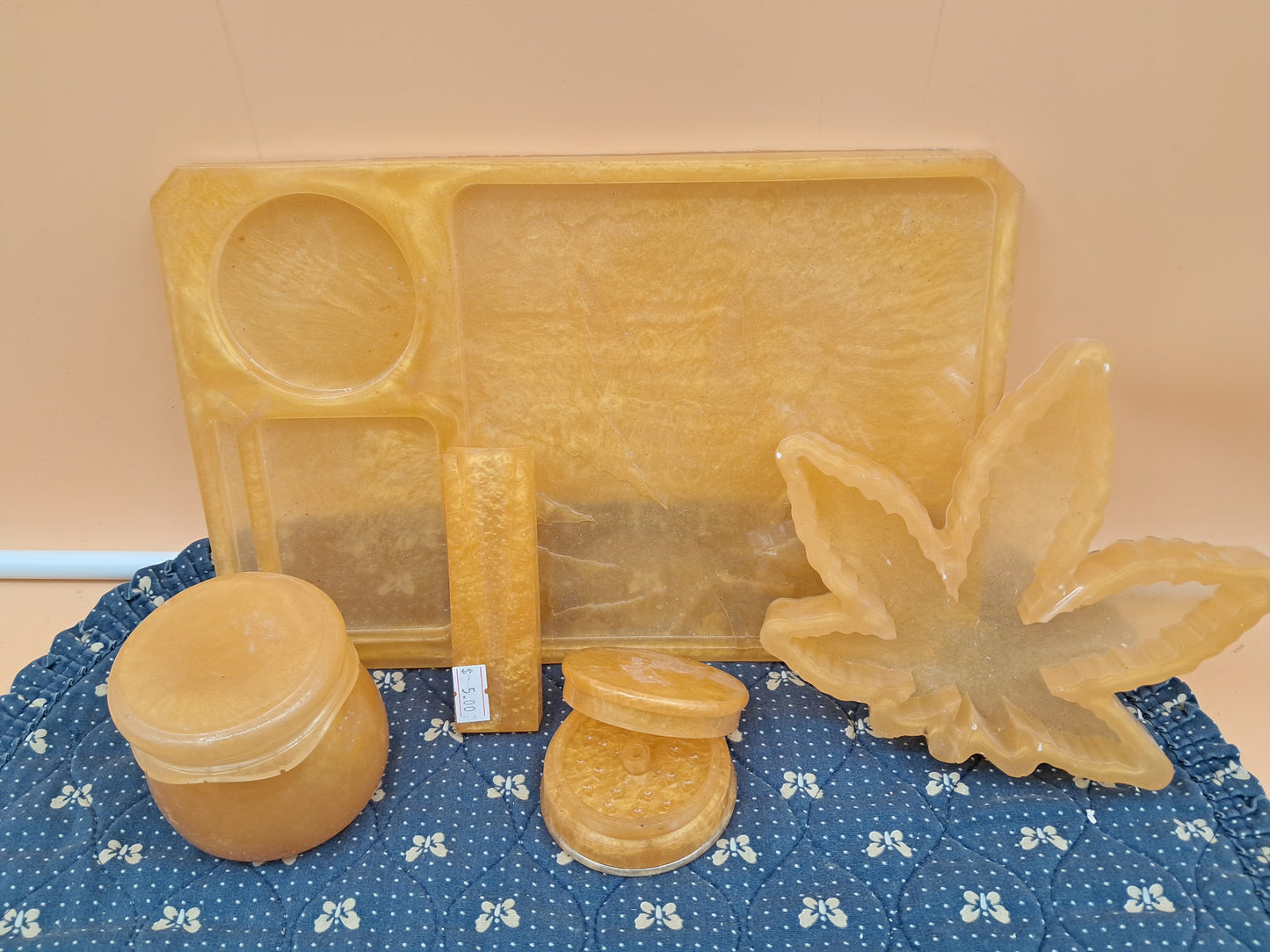 Tobacco Enthusiasts Rolling Tray Bundle