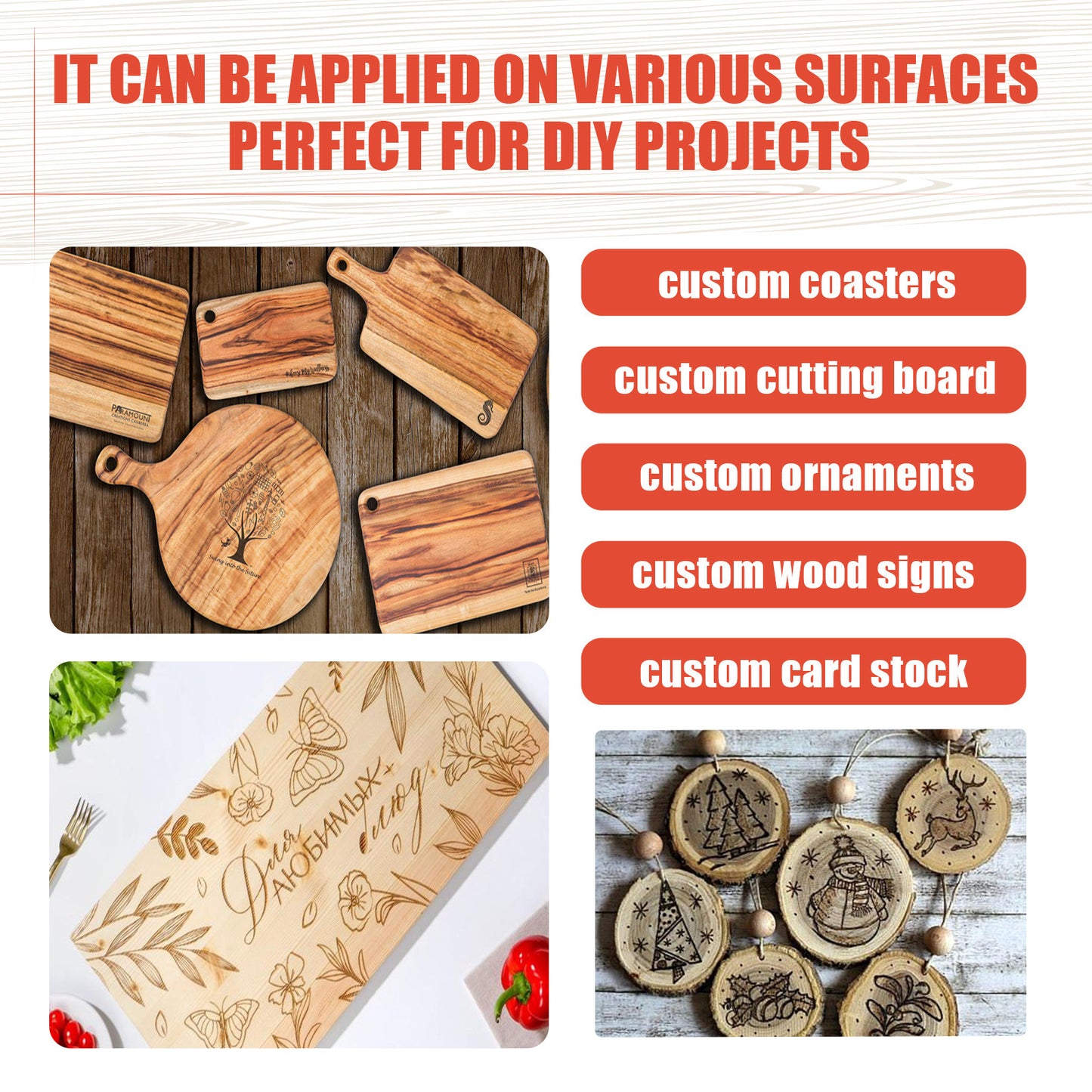 Wood Burning Pen Custom Wood Mark