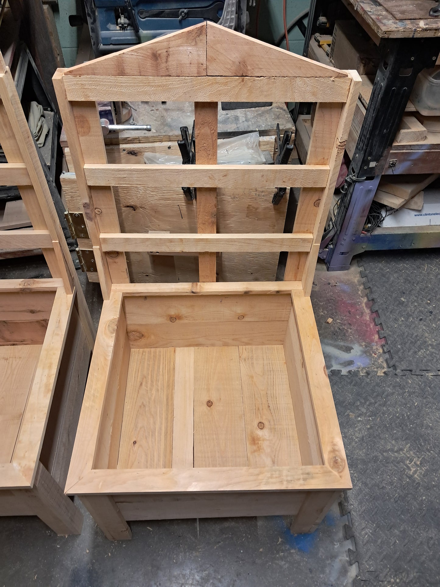 20x20x11 1/4 with 32" Trellis Cedar Planters 60.00 rach or 2 for 100.00